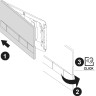 Комплект 2 в 1: Инсталляция LEMARK PENEDA + кнопка смыва BIT хром матовый 9880314